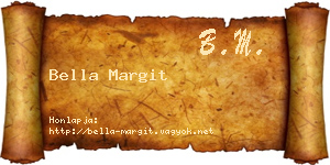Bella Margit névjegykártya